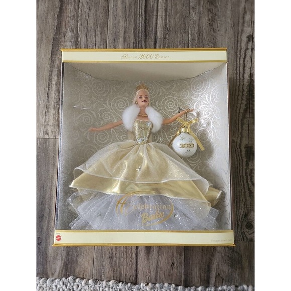 Celebration Barbie Special Edition 2000 New Years Holiday Doll 28269 - Picture 1 of 2